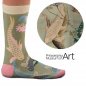 Preview: Socken Kunstwerke - Yoshitoshi "Karpfen schwimmen unter Wisteria"